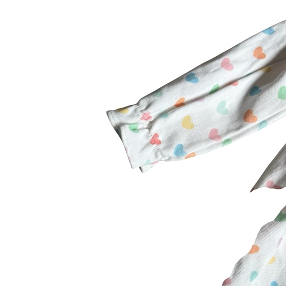 James & Lottie Heart Print Baby Romper - Picture 4 of 8